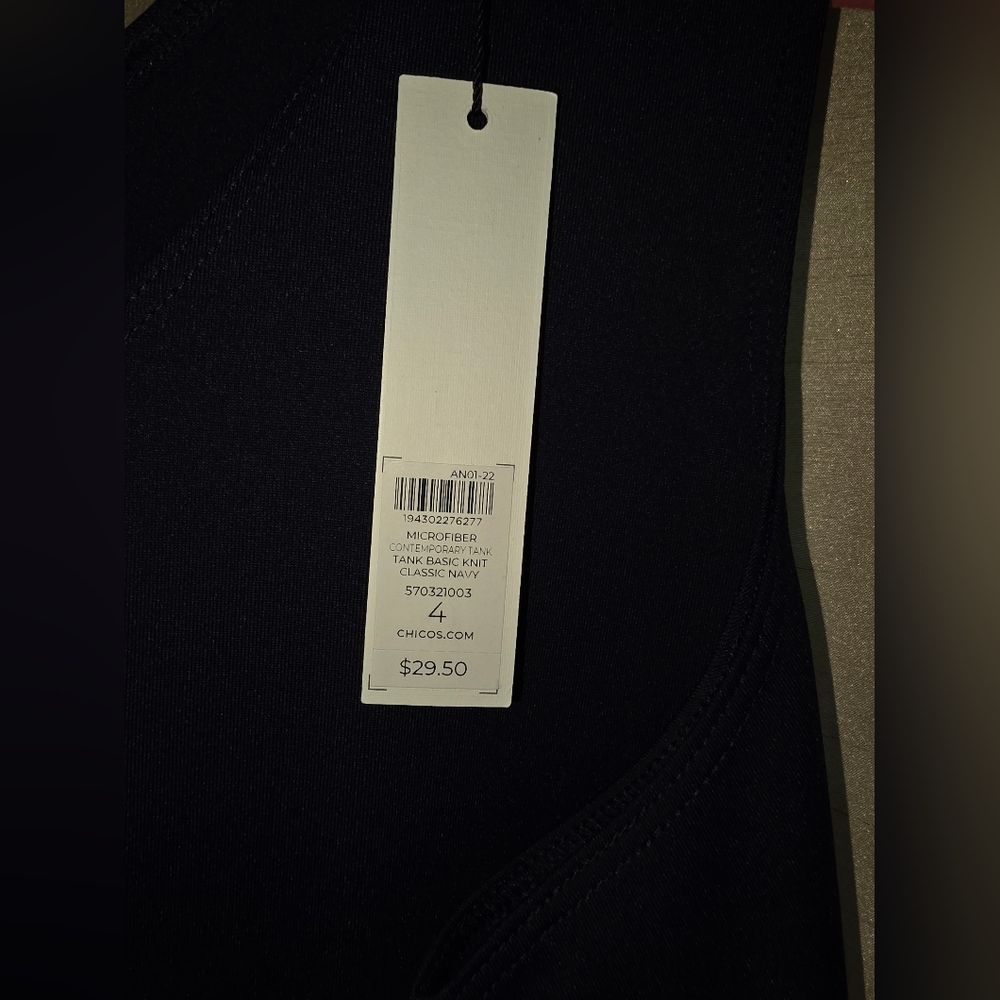 Chico's Navy Tank Top